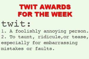 Read more about the article Twit Awards for the Week 4/24/23