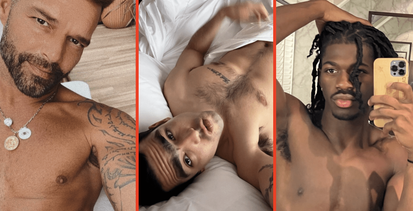 You are currently viewing PHOTOS: Just a gallery of some of our favorite gay celebs showing off their salty armpits