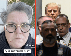 Read more about the article Rosie O’Donnell doesn’t mince words while talking about Trump’s latest indictment: “I hope they ‘cuff him”