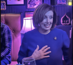 Read more about the article Nancy Pelosi enjoys a raucous night out with the gays while the Republican caucus burns