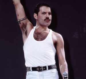 Read more about the article Freddie Mercury’s used tank top from a gay German sauna can be all yours for just $20K