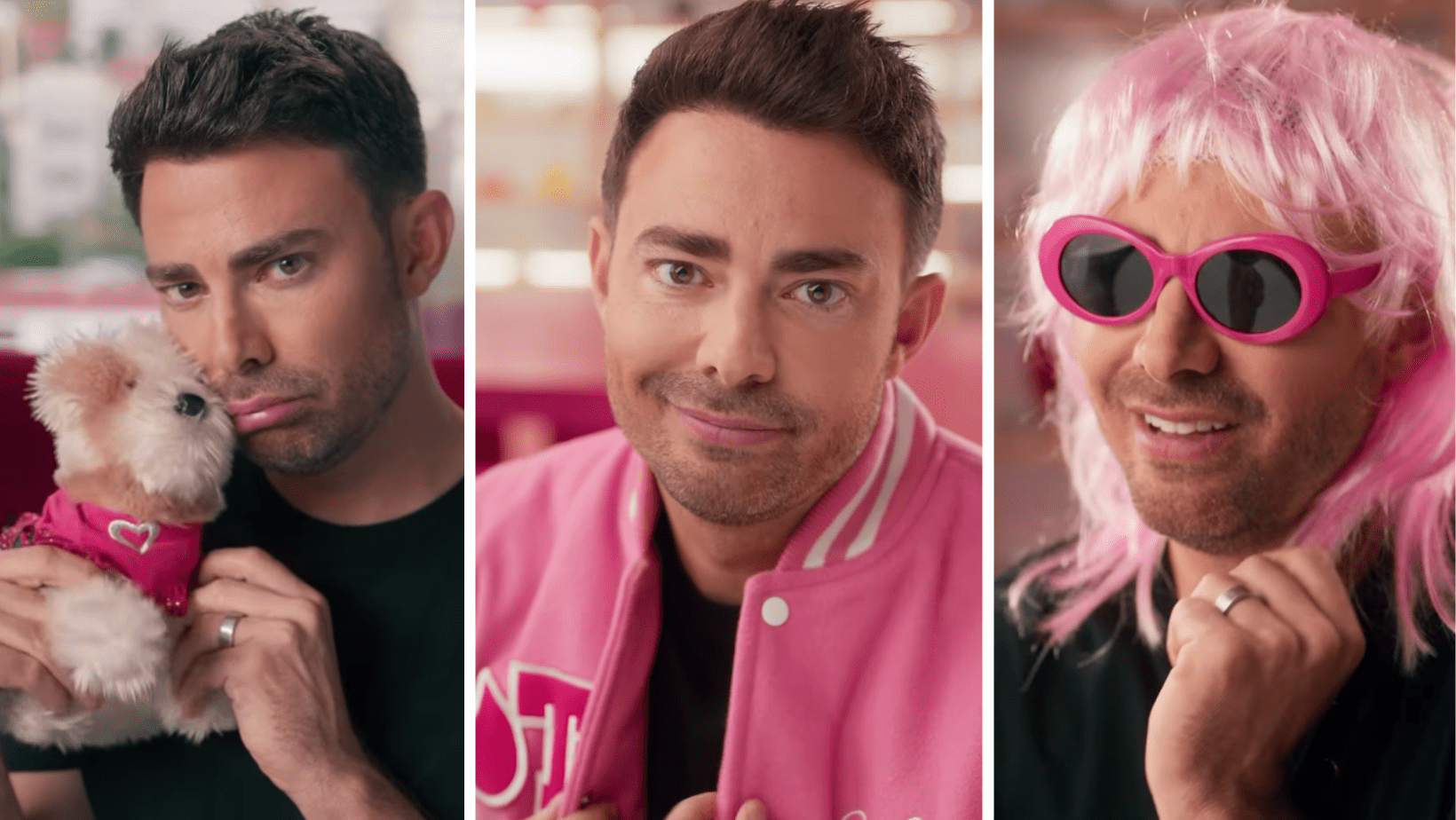 You are currently viewing Jonathan Bennett & his hunky husband celebrate ‘Mean Girls’ Day by twinning in mile high fashion