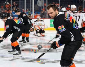 Read more about the article Players slam NHL’s ban on Pride tape & one says he’s using it anyway: “If they want to say something, they can”