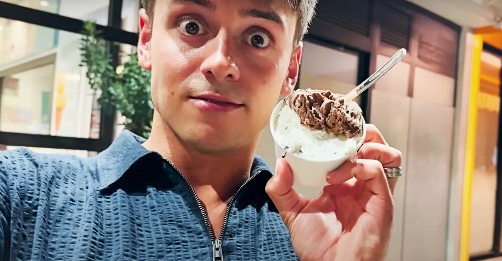 You are currently viewing WATCH: Tom Daley shares what he eats each day now that he’s back in training