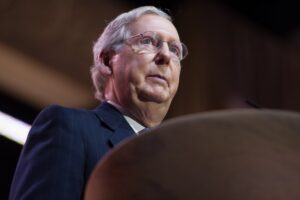 Read more about the article Mitch McConnell throws Capitol Police under the bus again, says they’re responsible for his unhinged colleagues