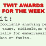 Twit Awards for the Week 3/25/24