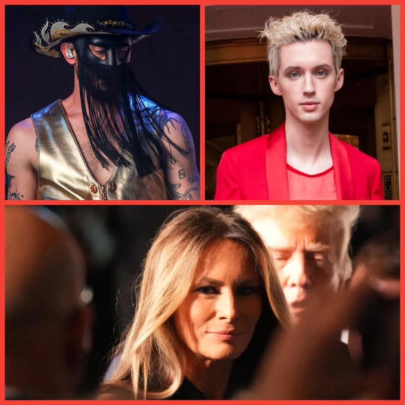 You are currently viewing Melania’s messy rebrand, Orville Peck’s scandalous, mask-free photoshoot & Troye Sivan’s thong