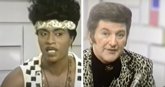 You are currently viewing That time Little Richard & Liberace both appeared as guests on the same 1970s talk show