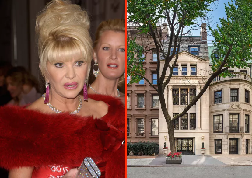 You are currently viewing Ivana Trump’s townhouse goes on clearance after failing to find a buyer two years after her death