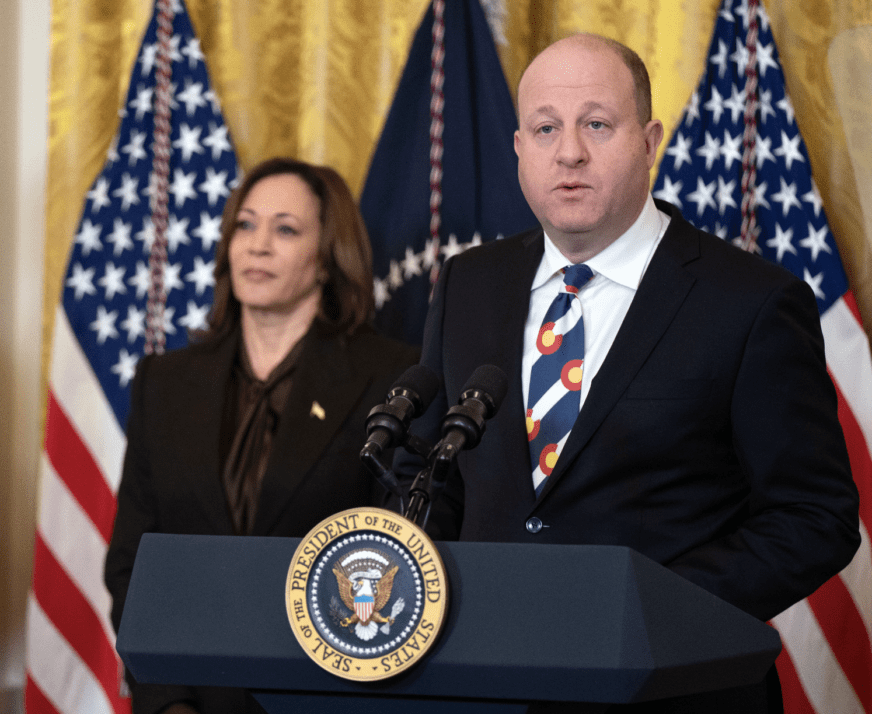 You are currently viewing Jared Polis’ hilarious response when asked if he’d consider being Kamala Harris’ running mate