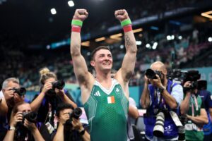 Read more about the article Rhys McClenaghan wins over our gay hearts to go along with his Olympic gold