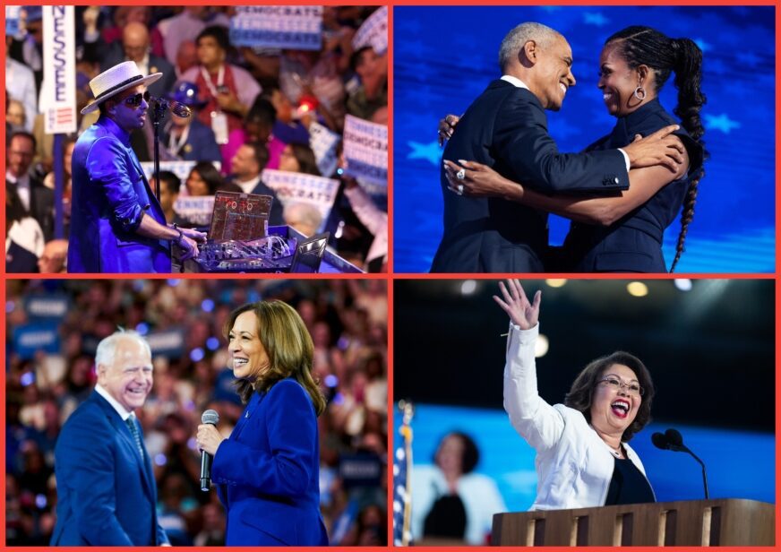 You are currently viewing Night 2 of the DNC: A roll call circuit party, Michelle Obama’s ponytail, Tammy Duckworth slams “Cadet Bone Spurs”