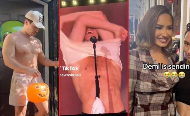 You are currently viewing Shawn Mendes’ wet T-shirt, Colton Tran’s spooky szn, & Demi Lovato’s smile