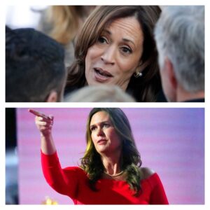 Read more about the article Kamala Harris politely reminds Sarah Huckabee Sanders that we’re not living in the 1950s anymore